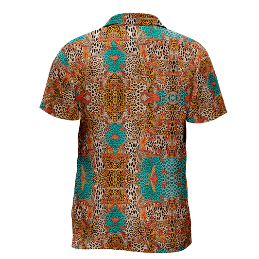 Camisa mix animal print MAORI imagen 2