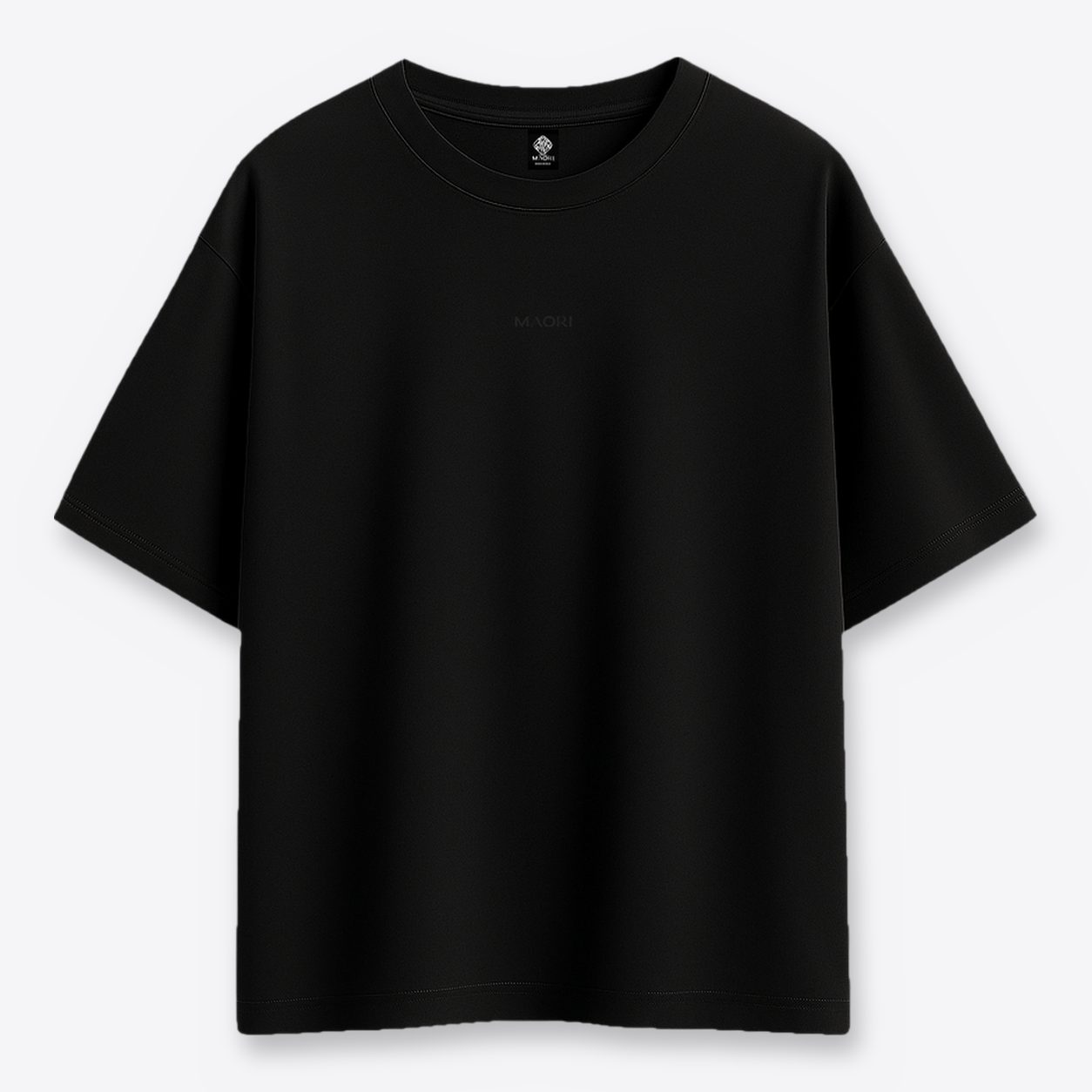 Polera MAORI Negra Stay Close / Don't Stay Long