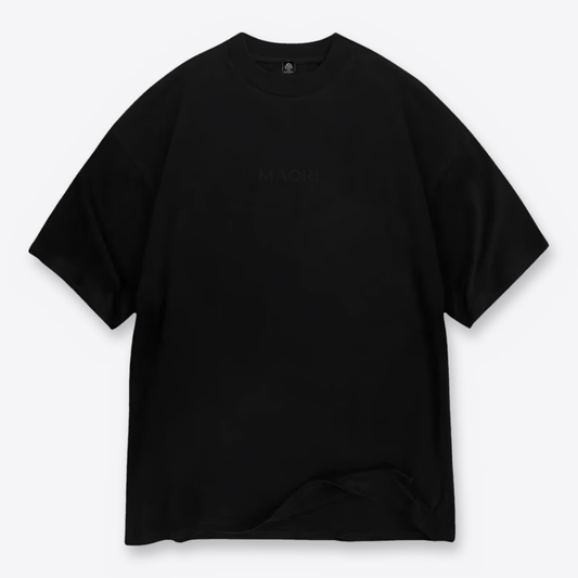 Polera MAORI Negra Camo
