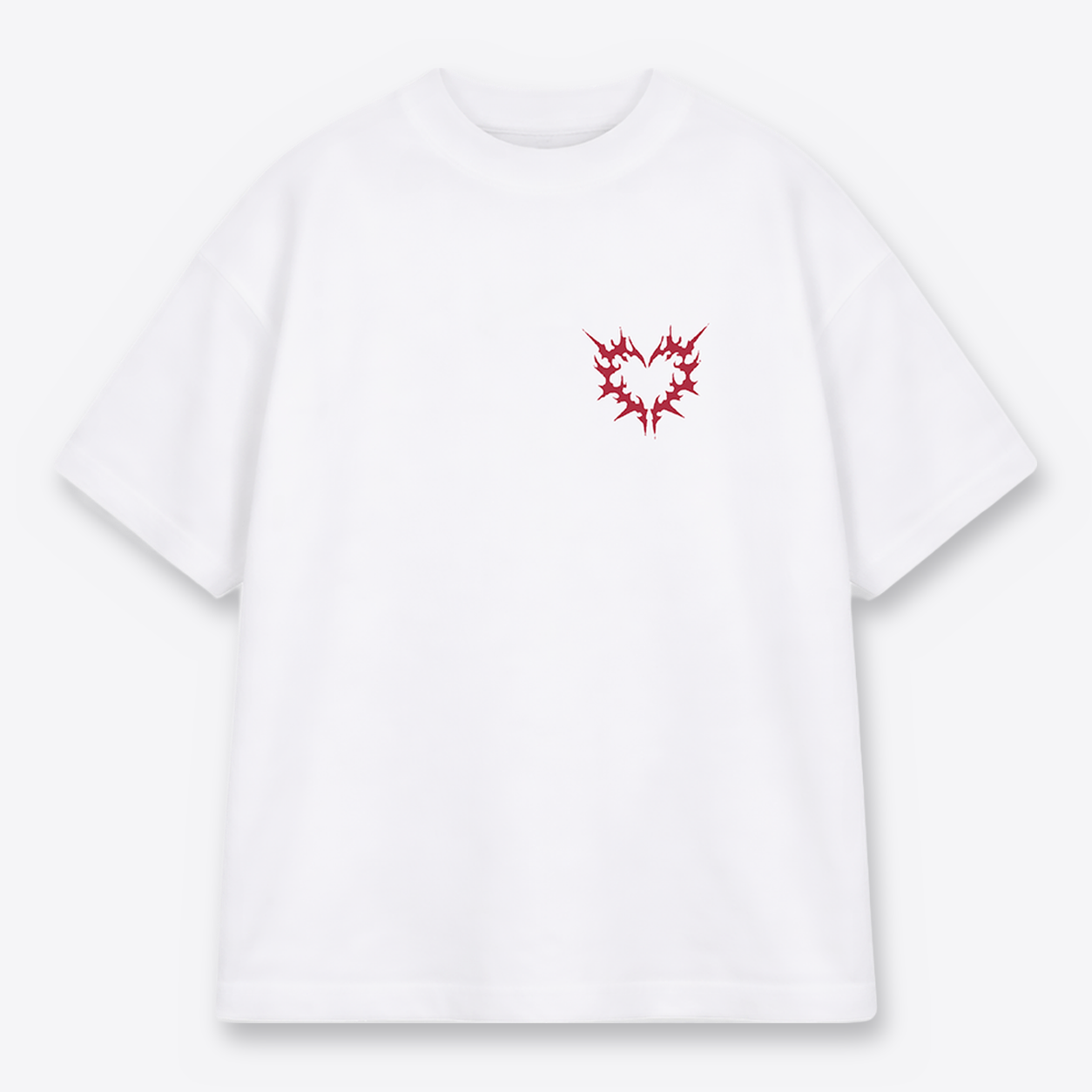 Polera MAORI Blanca Bad Hug