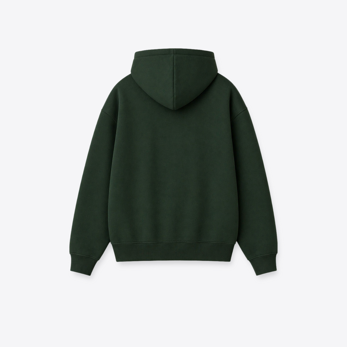 Hoodie MAORI Verde Botella Basic