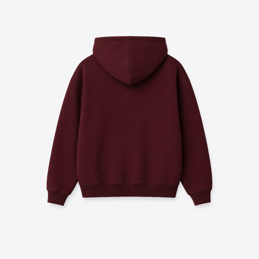 Hoodie MAORI Burdeo Basic