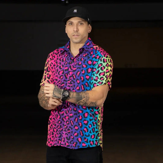 Camisa MAORI Arcoíris Print