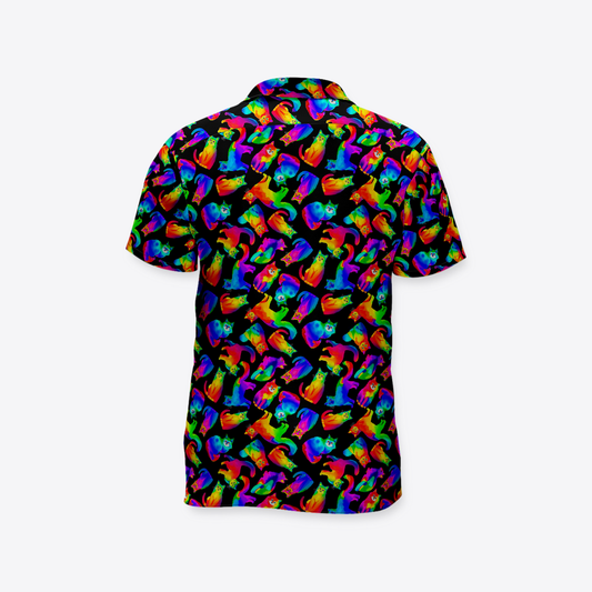 Camisa MAORI Trippy Cats