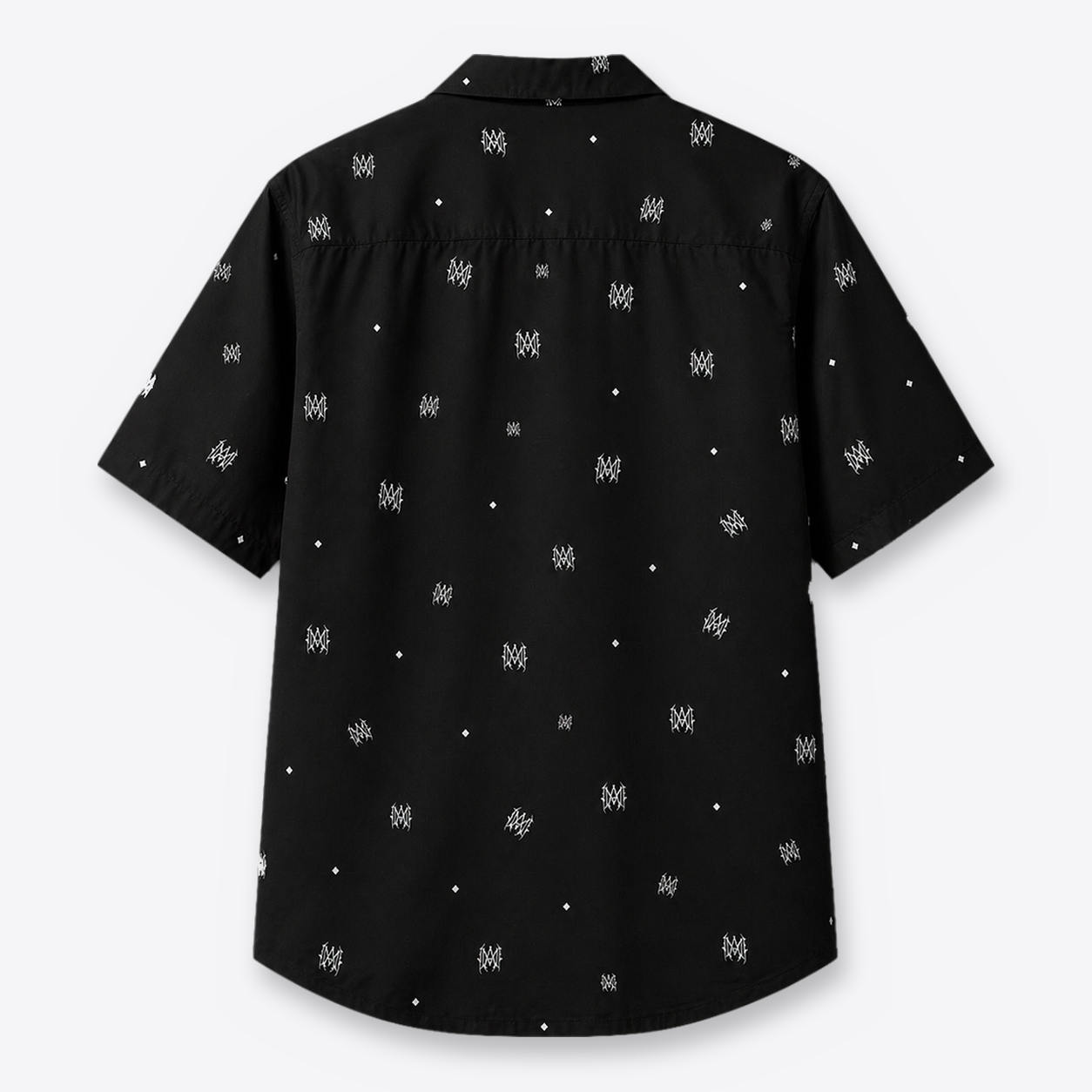 Camisa Void Monogram Negra espalda