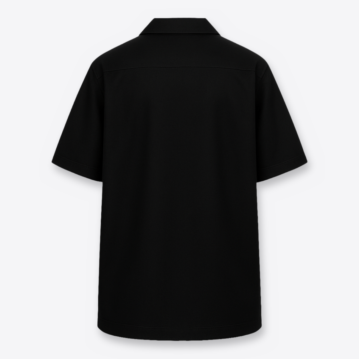 Black Sport Shirt MAORI espalda