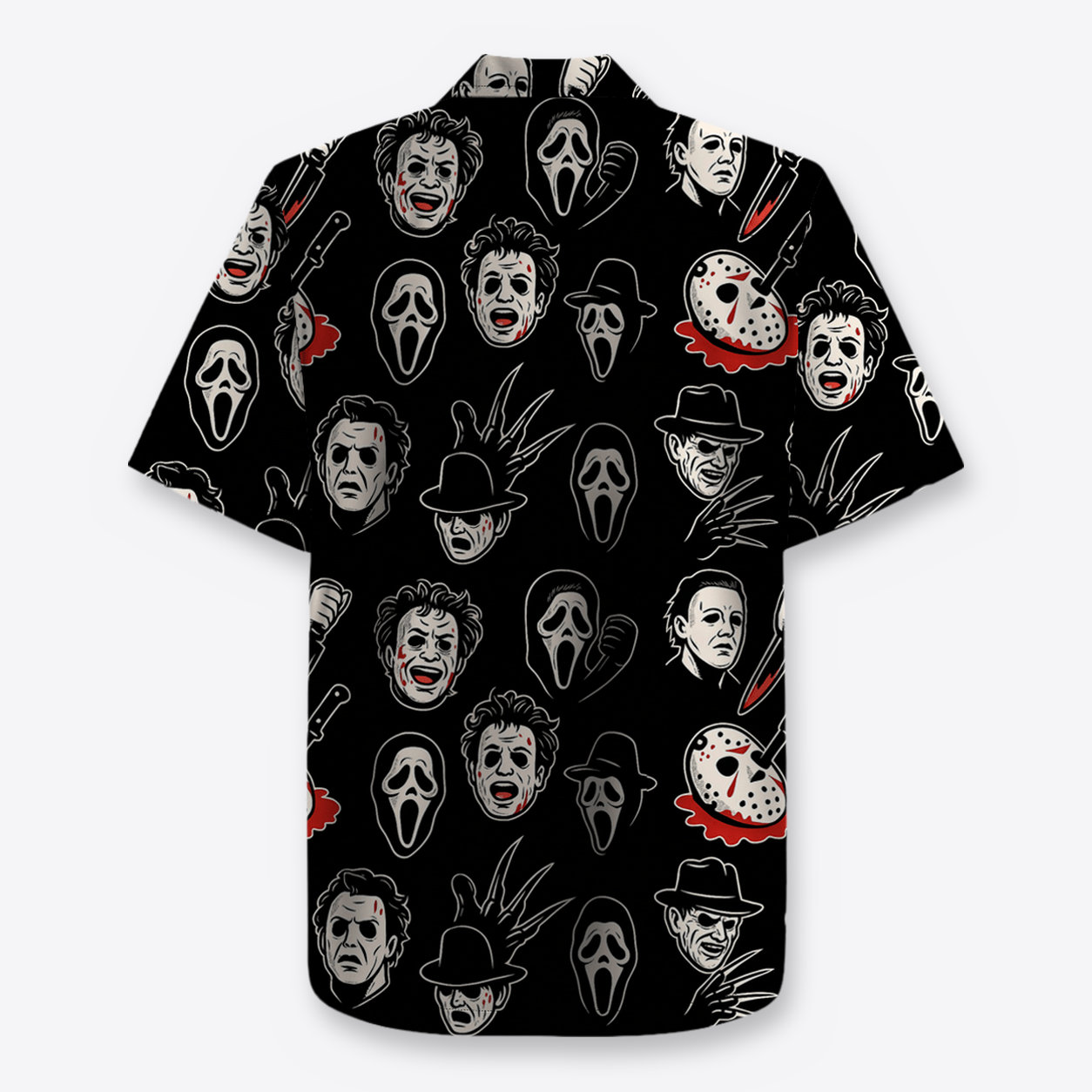 Camisa Horror Icons espalda