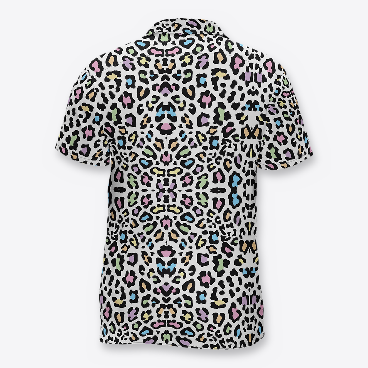 Camisa leopardo neblina espalda