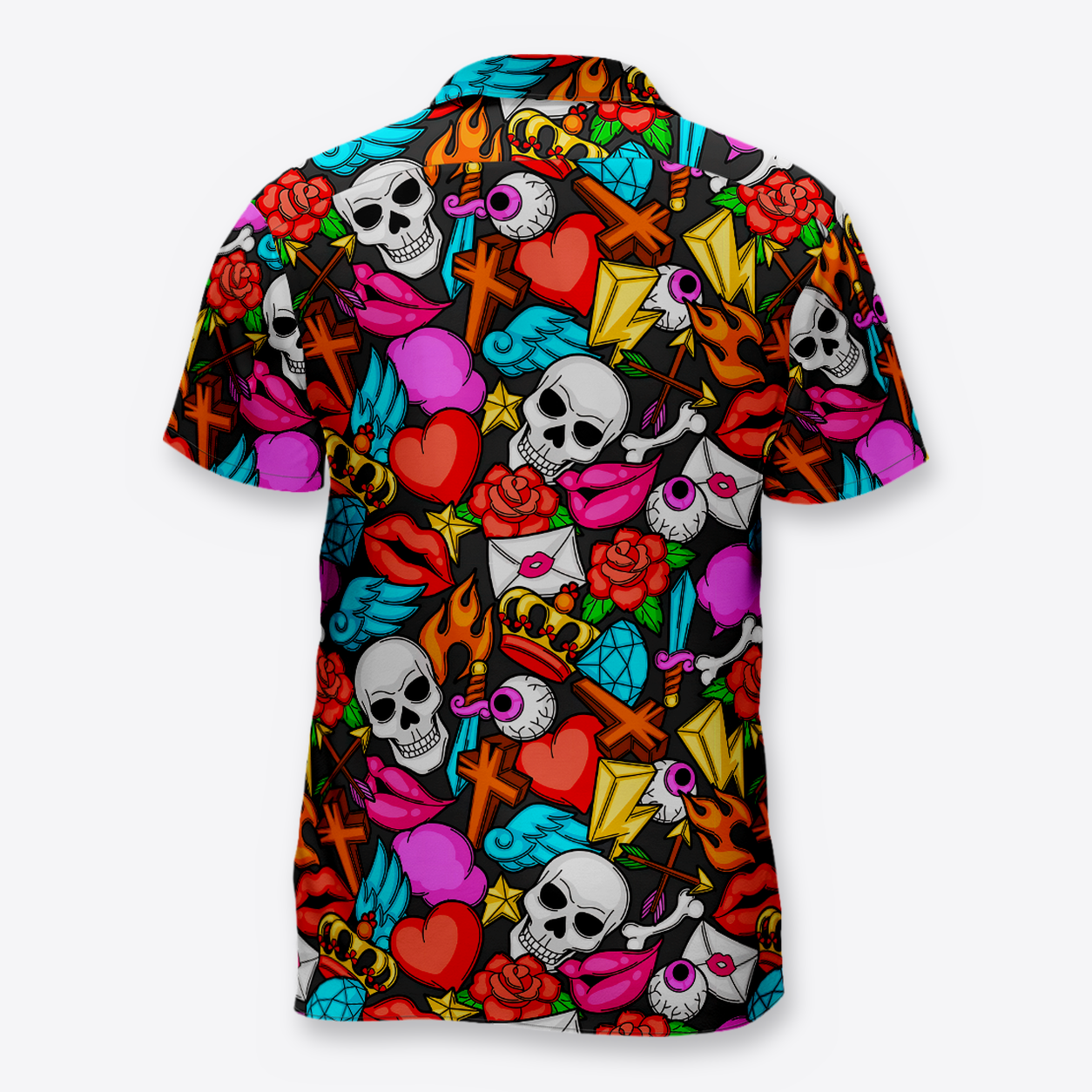 Camisa PsychoSkull espalda