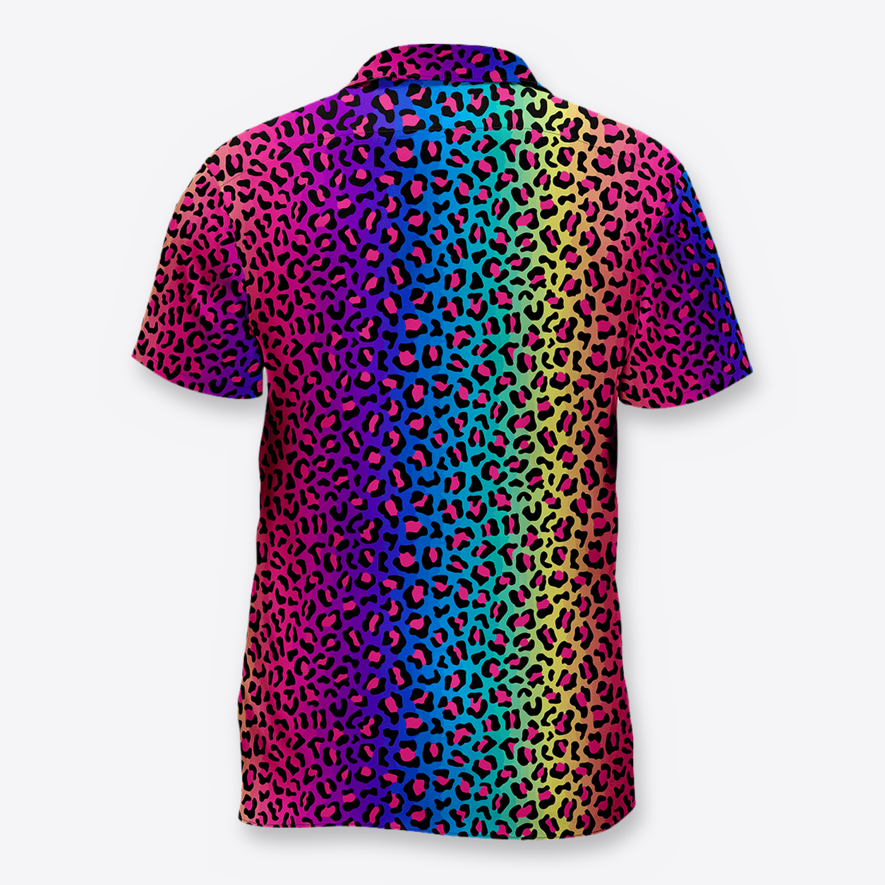 Camisa Arcoíris Print espalda