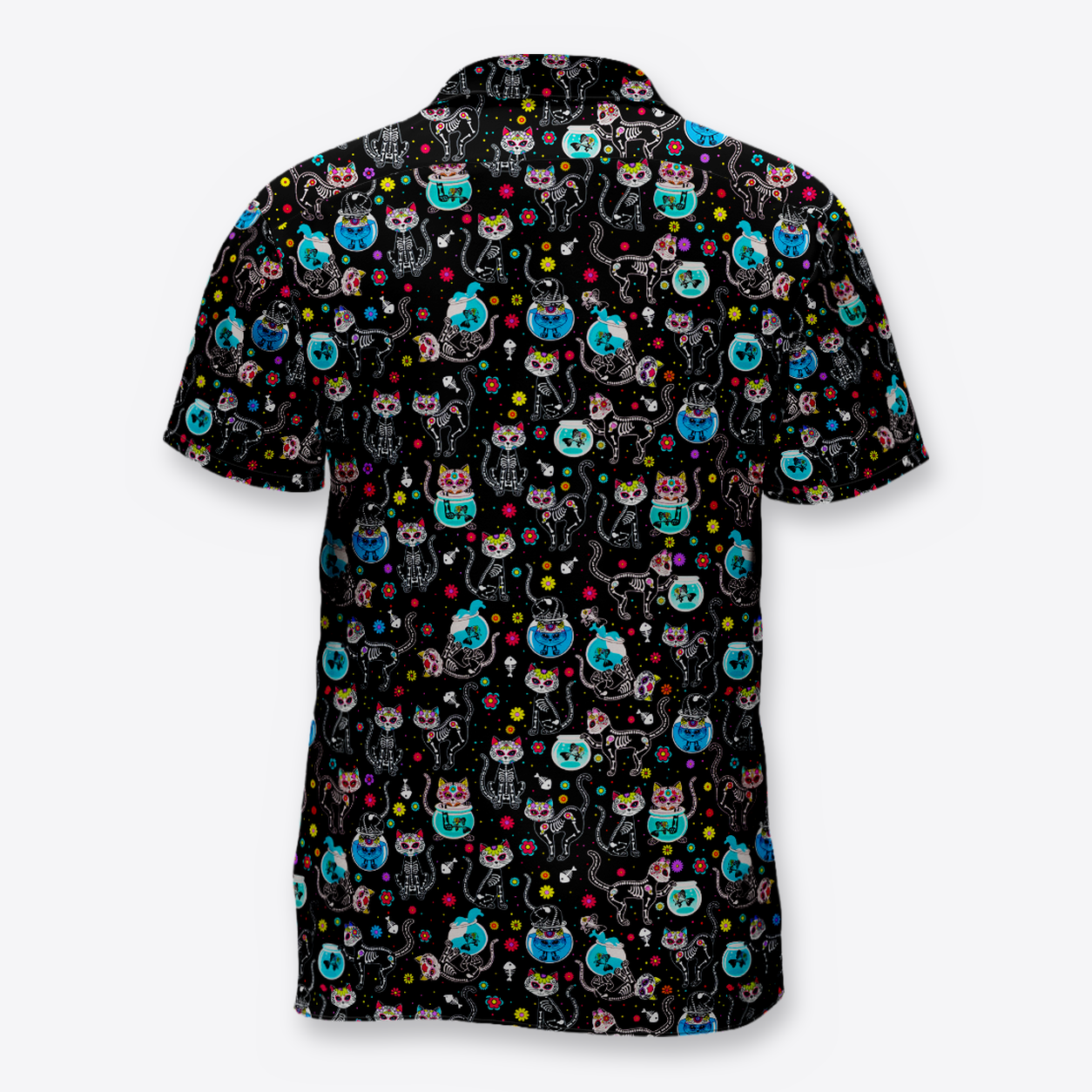 MAORI camisa Nocturnal Fishbowls back