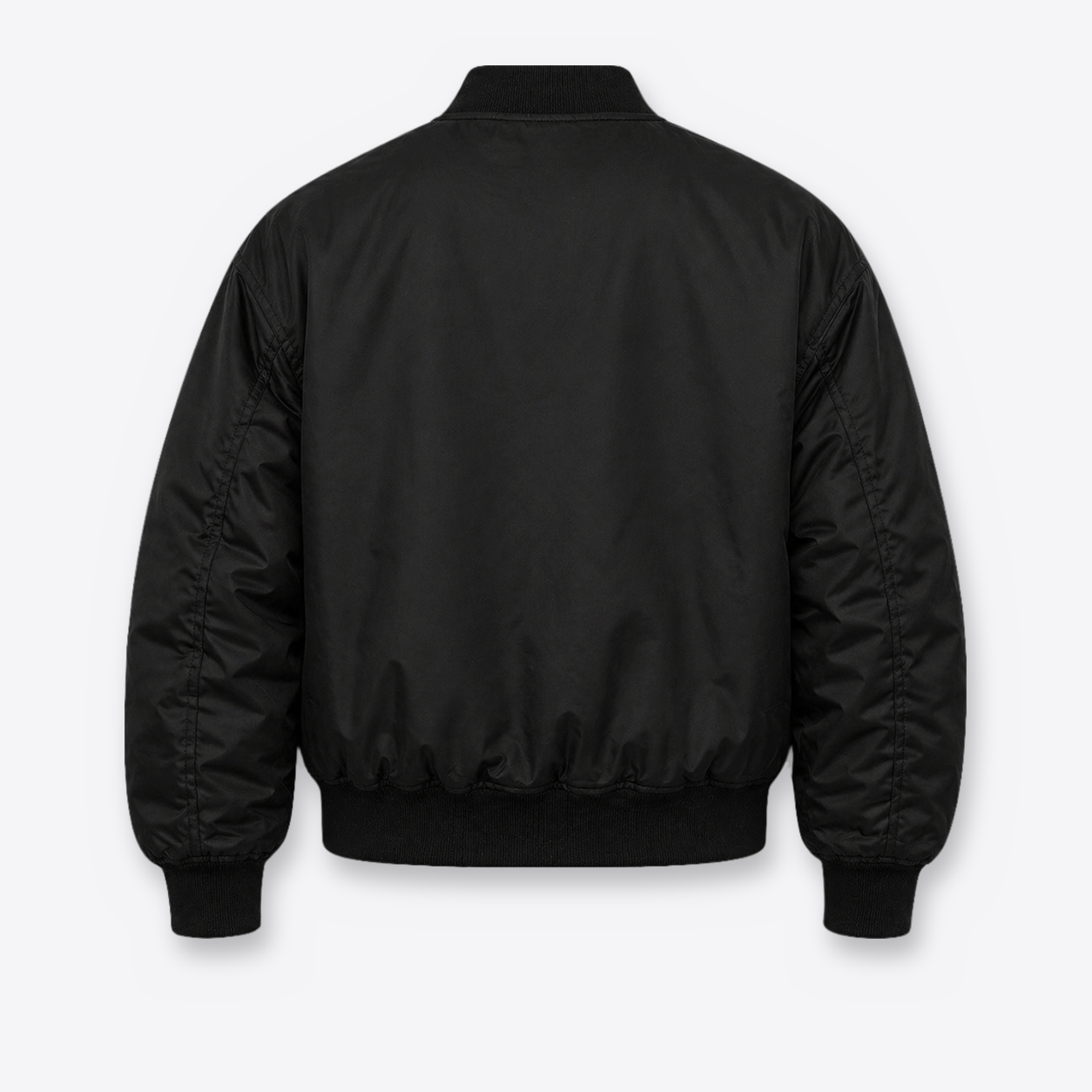Bomber Black MAORI Minimal espalda