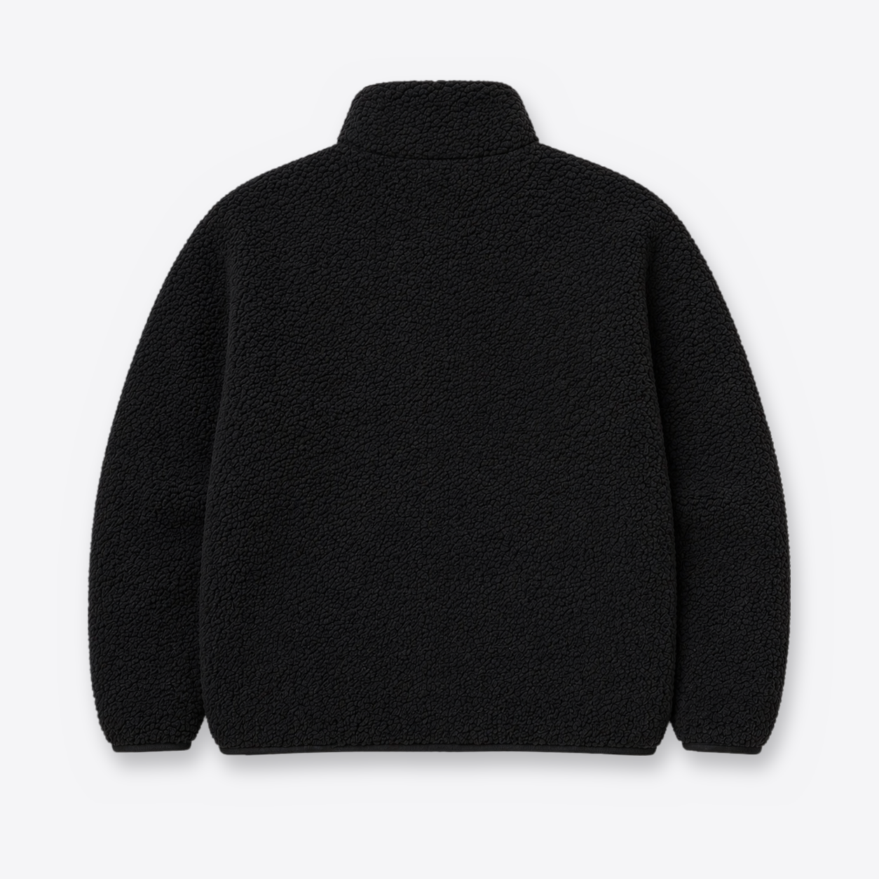 Sherpa Full Zip Negra espalda