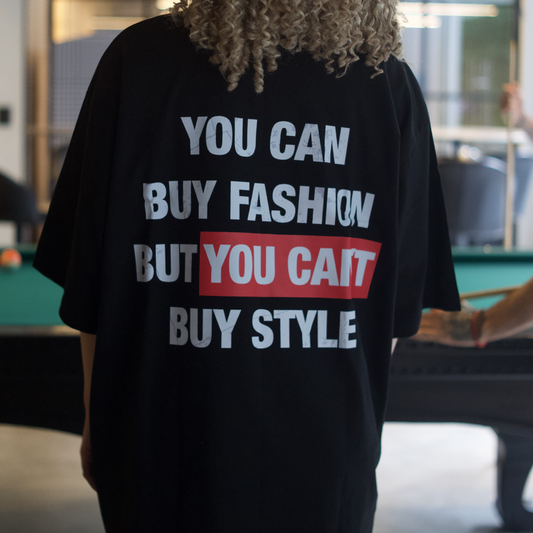 Polera MAORI Negra You Can't Buy Style