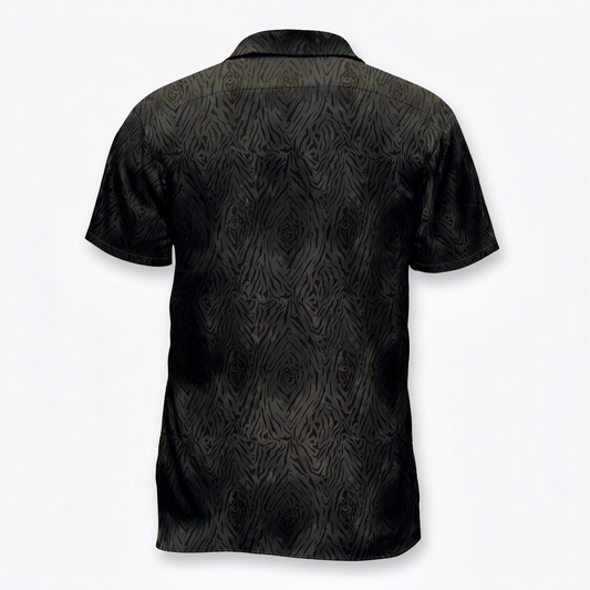 Camisa MAORI Leopardo Dennis Cruz - vista espalda