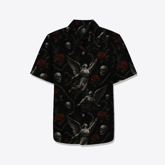 Camisa MAORI Fallen Angel Rose - espalda