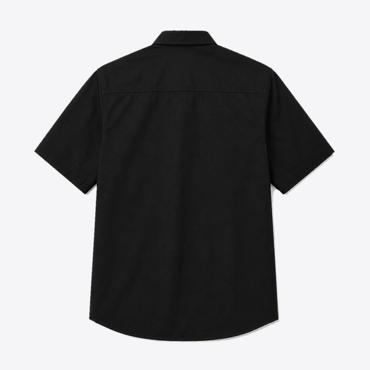 Camisa MAORI Negro Cuello Normal