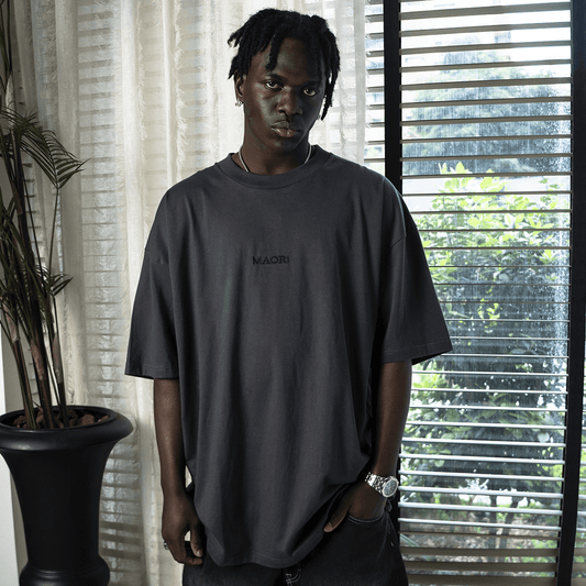 Polera Essential Grey Tee MAORI imagen 2