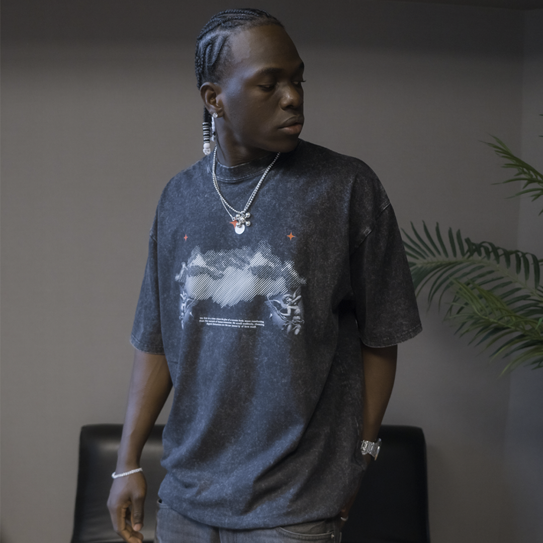 polera acidwash Cherub Skyline MAORI imagen 2