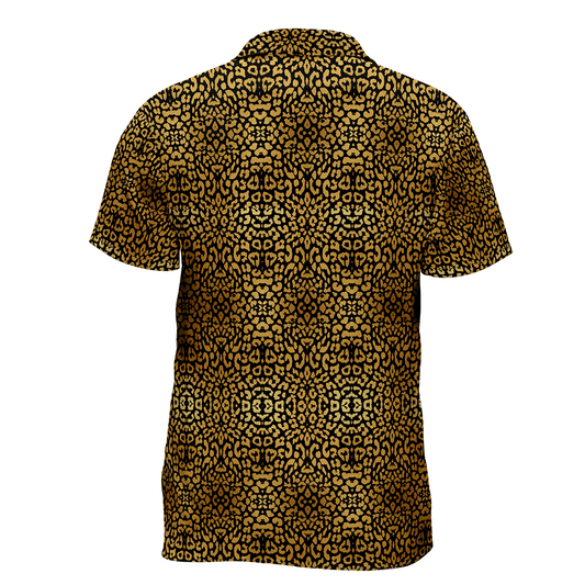 Camisa leopardo negro/dorado MAORI imagen 2