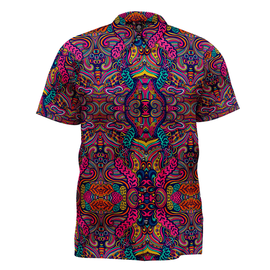 Camisa trance purpura MAORI