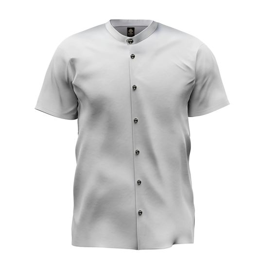 Camisa blanca cuello mao MAORI