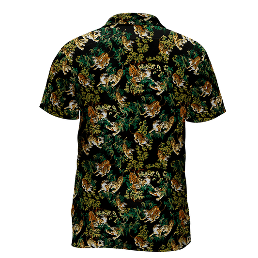 Camisa Tigre Verde Esmeralda MAORI imagen 2