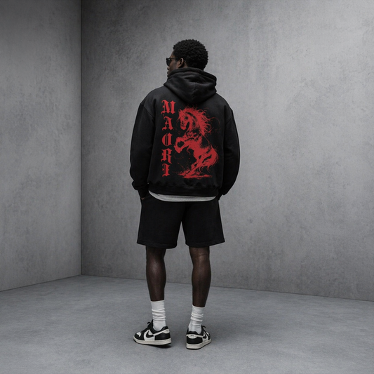 Hoodie Maori Blood Horse MAORI imagen 2