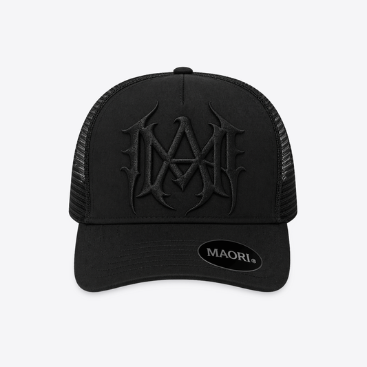 GORRO MAORI MONOGRAM BLACK