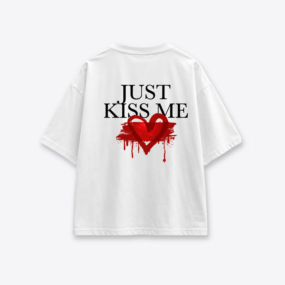 Polera MAORI Blanca Just Kiss Me