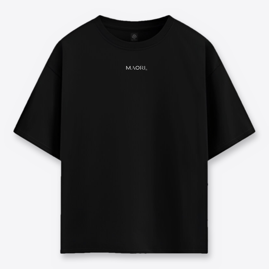 Polera MAORI Negra Peluche Caro