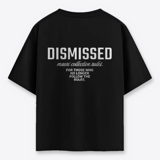 Polera MAORI Negra Dismissed Clásica