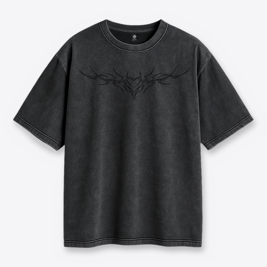 Polera MAORI Acid Wash Tribal