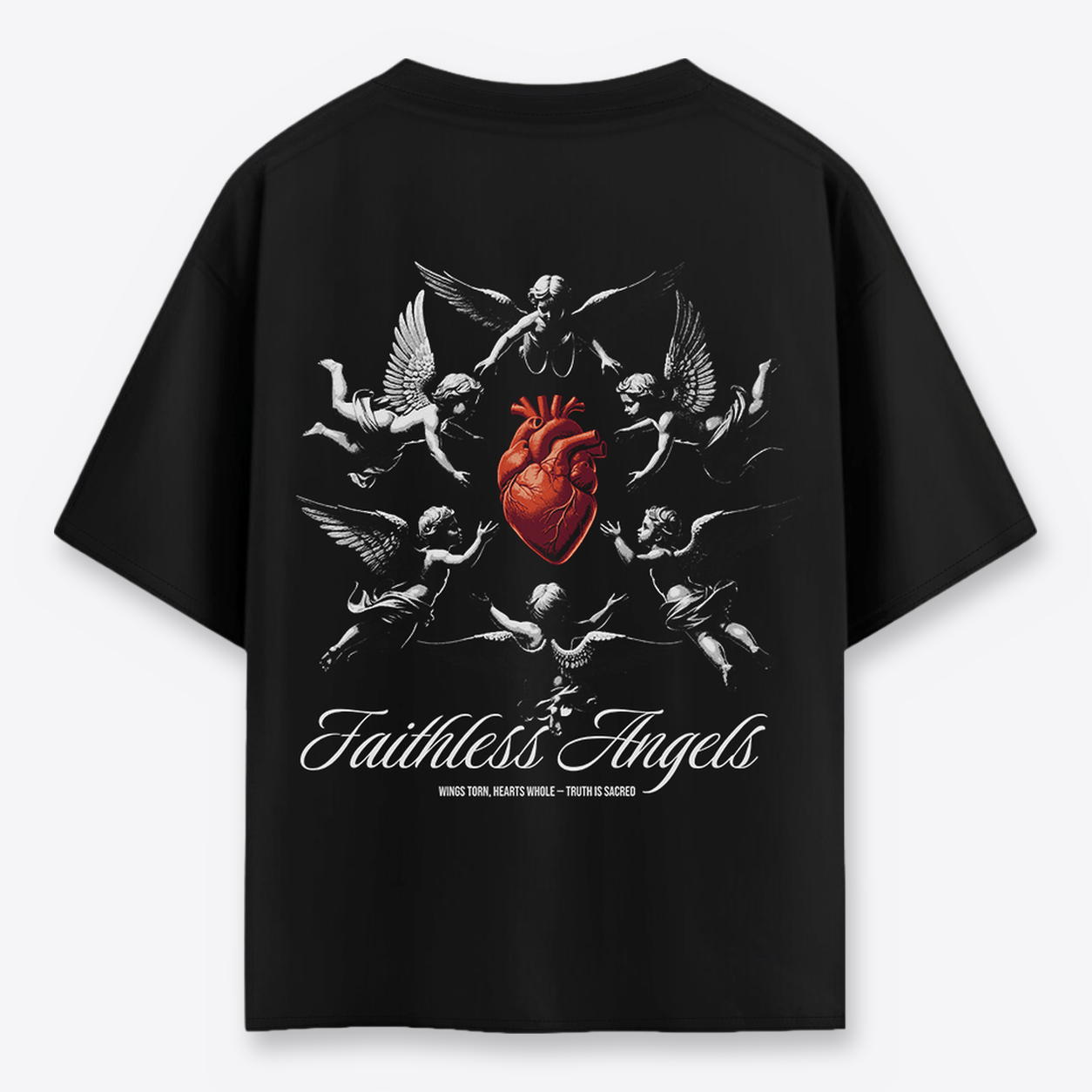 Polera MAORI Negra Faithless Angels