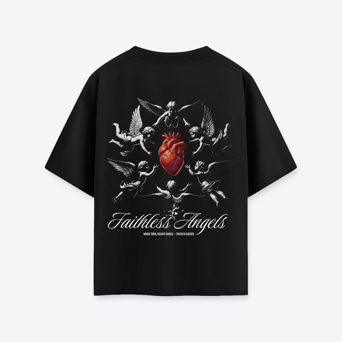 Polera MAORI Negra Faithless Angels