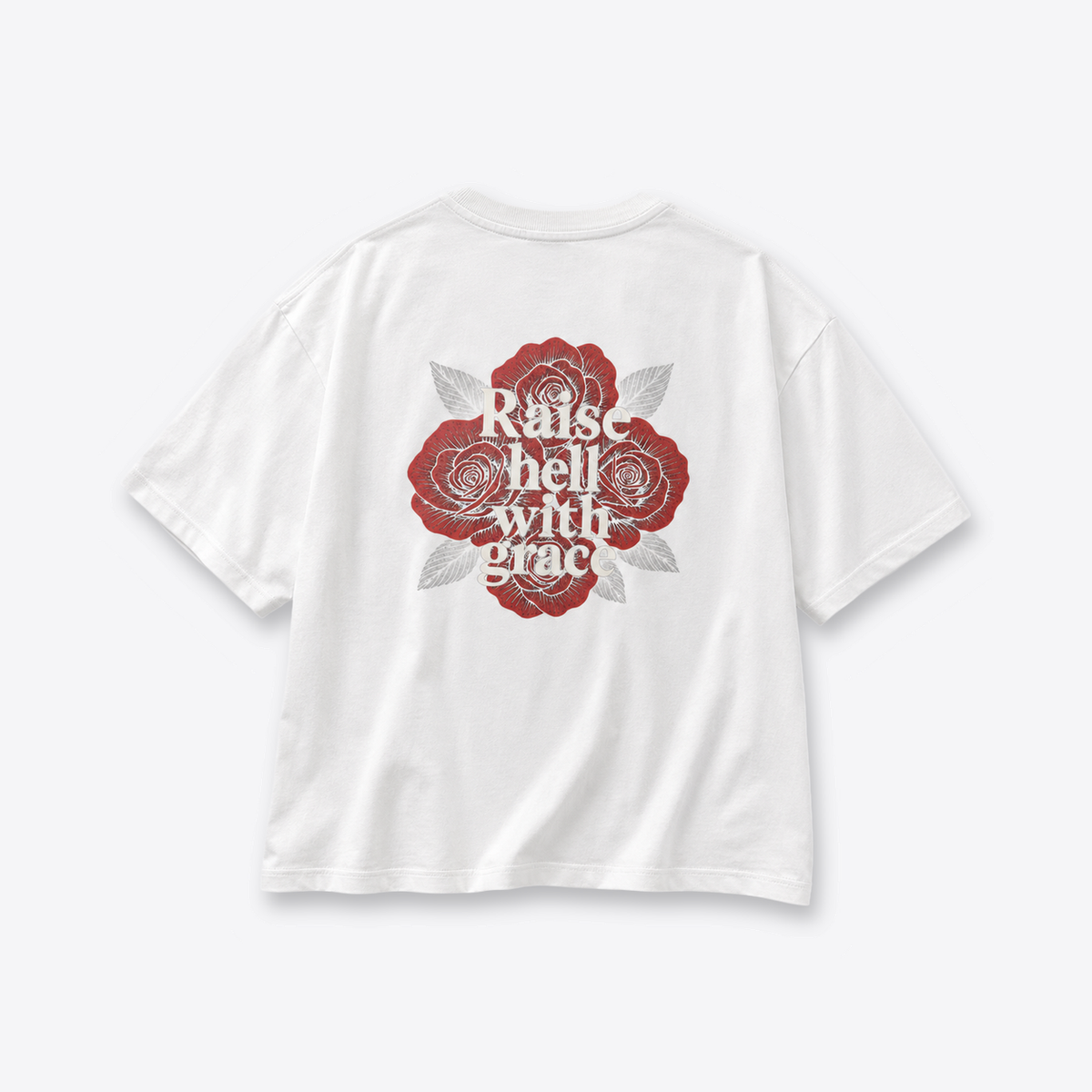 Polera MAORI Blanca Raise Hell