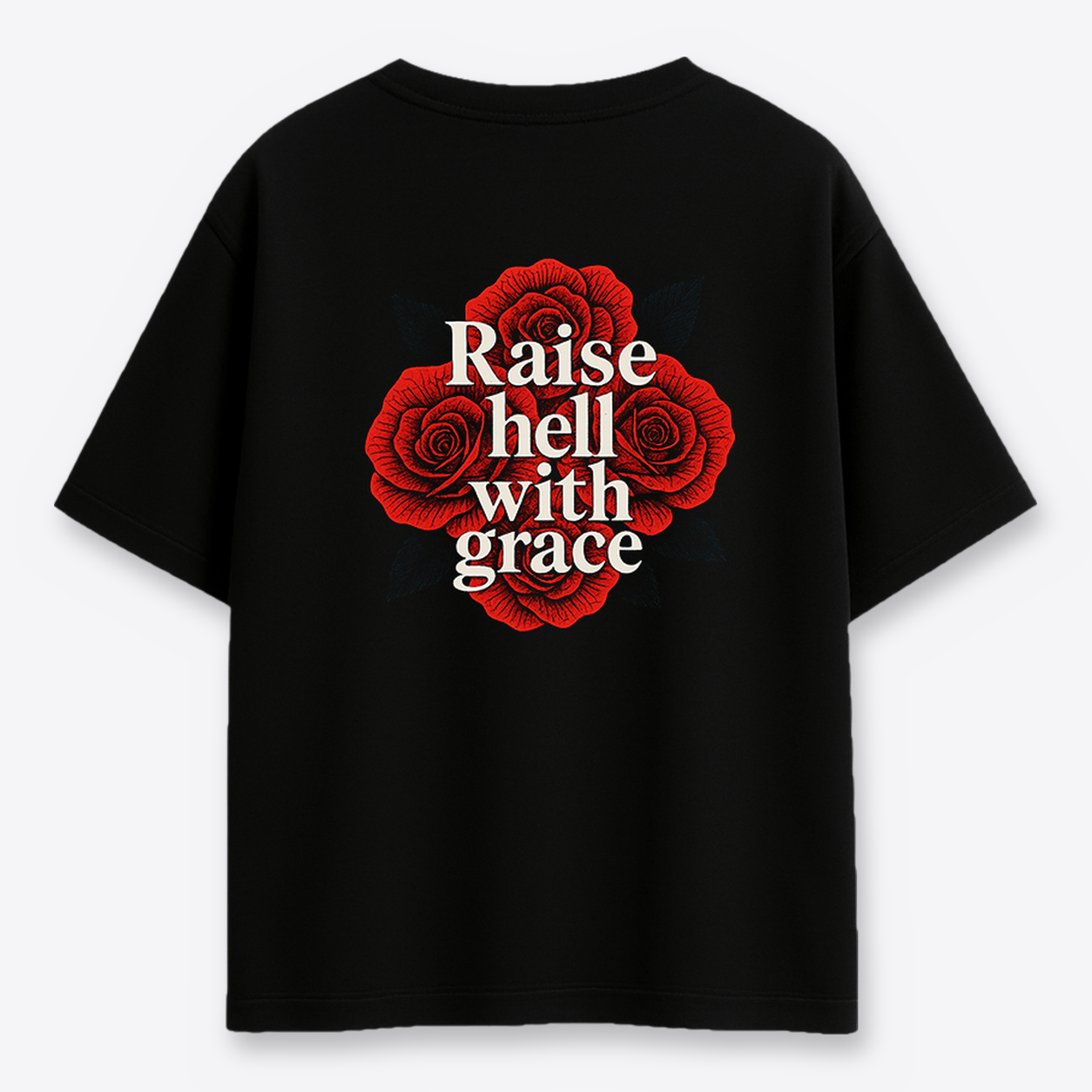Polera MAORI Negra Raise Hell