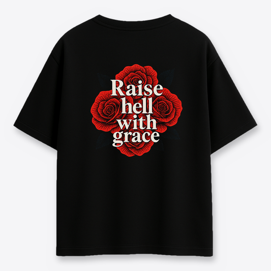 Polera MAORI Negra Raise Hell