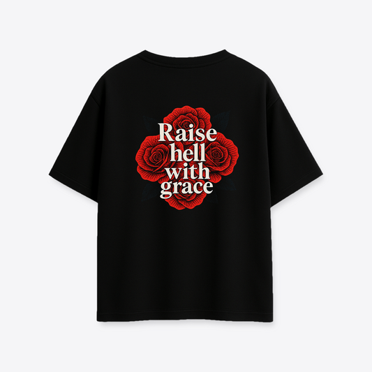 Polera MAORI Negra Raise Hell