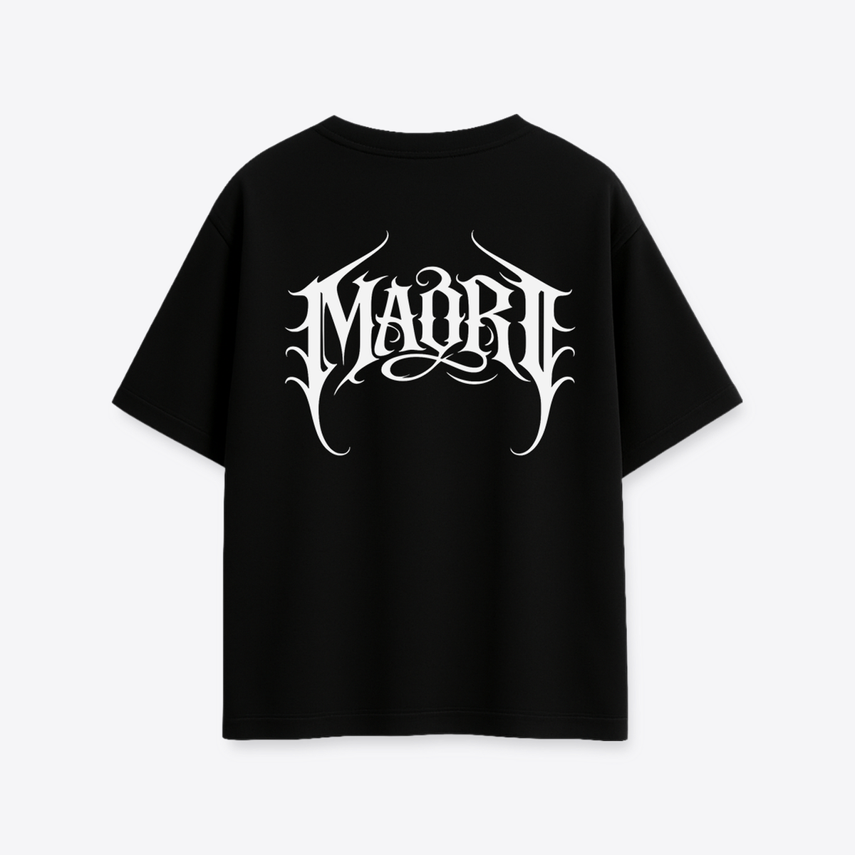 Polera MAORI Negra Gothic