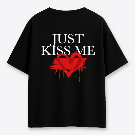 Polera MAORI Negra Just Kiss Me