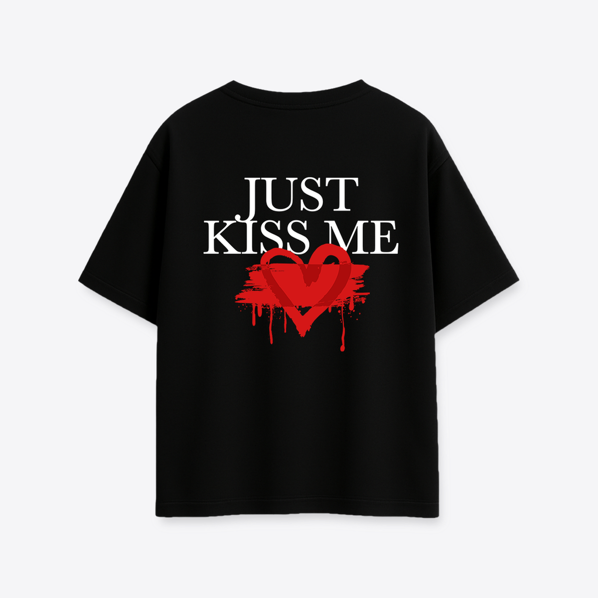 Polera MAORI Negra Just Kiss Me