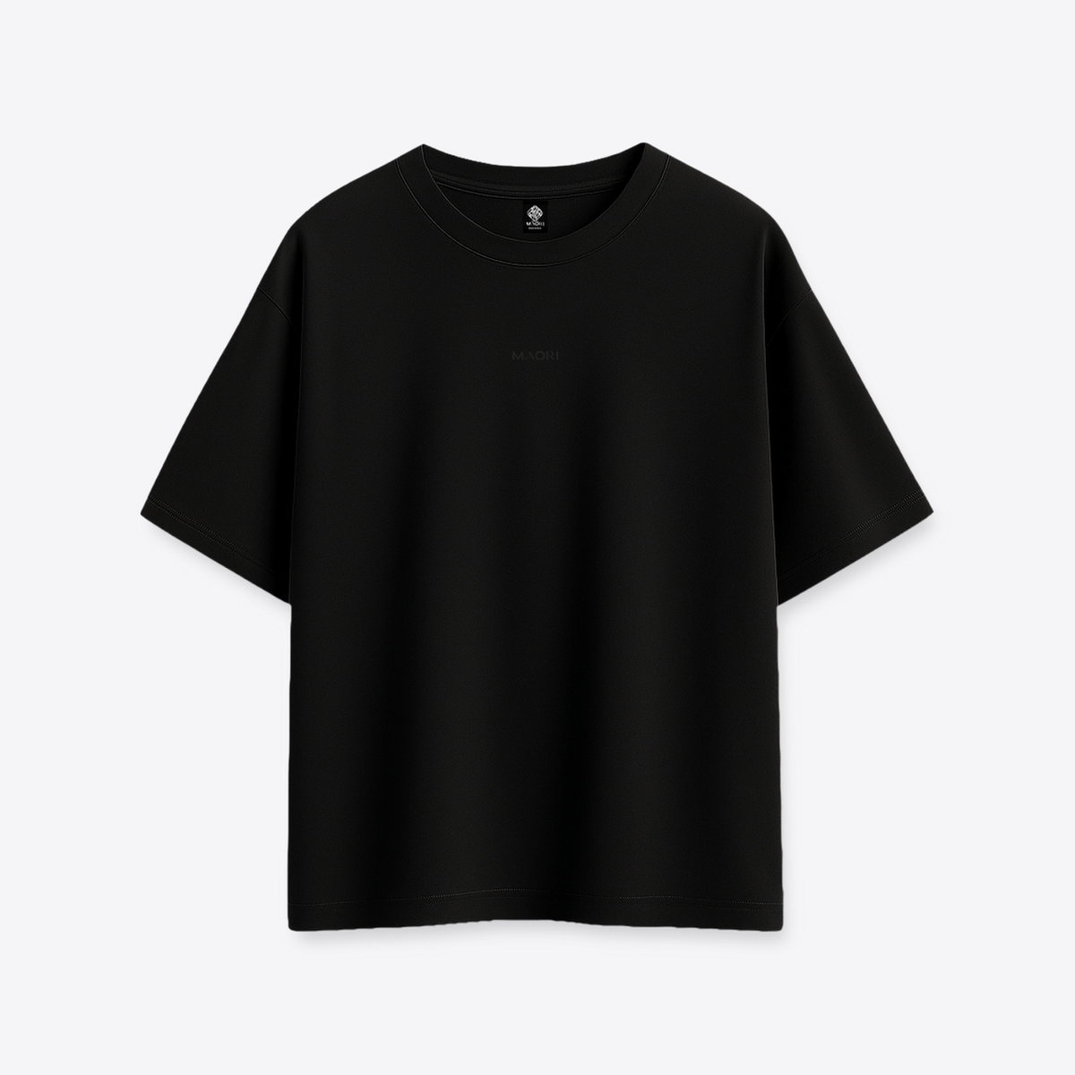 Polera MAORI Negra Negroni Oversize Edición Limitada