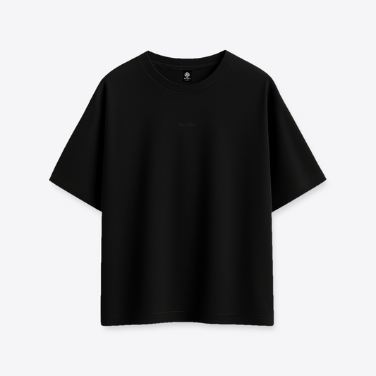 Polera MAORI Negra Raise Hell With Grace