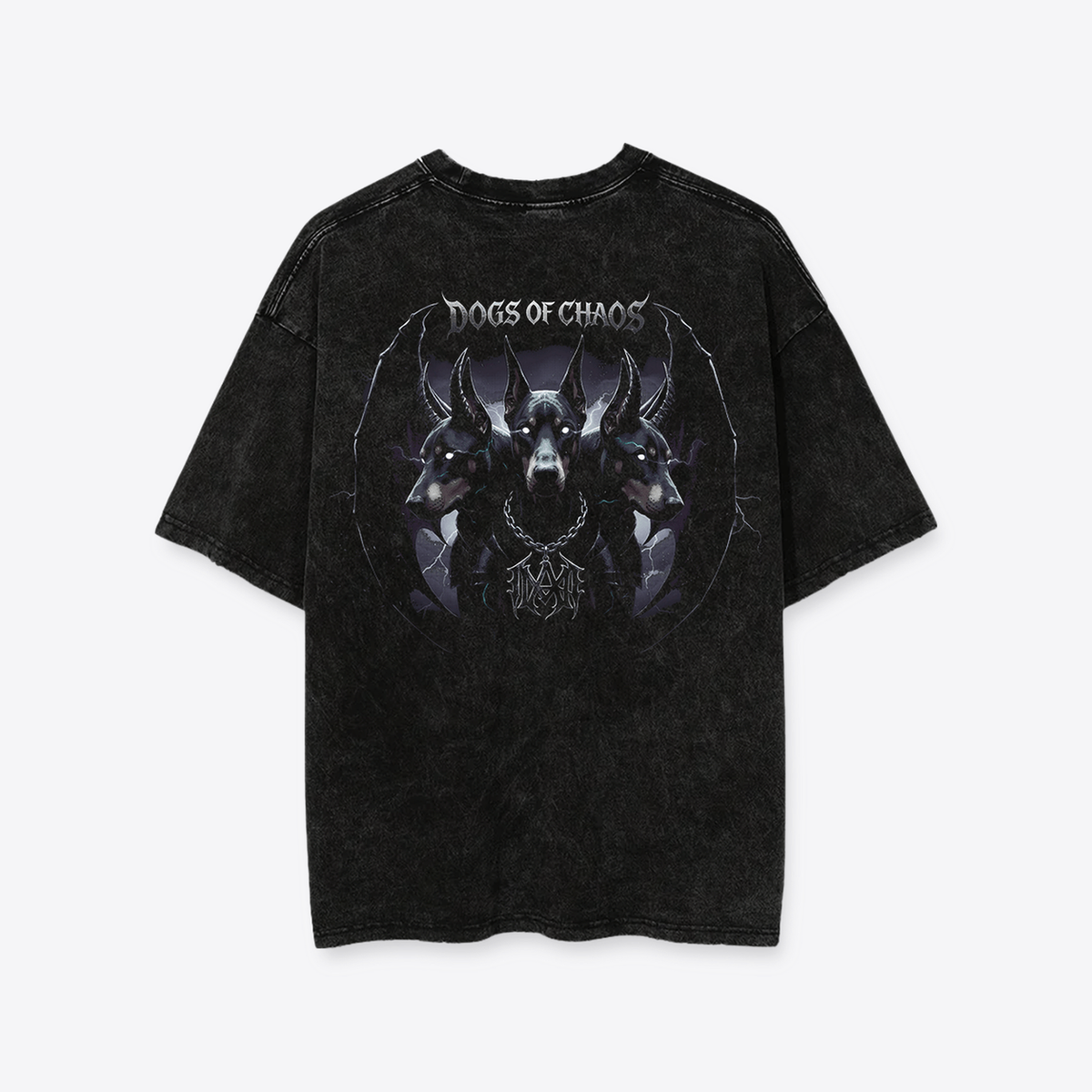 Polera MAORI Acid Wash Dogs of Chaos