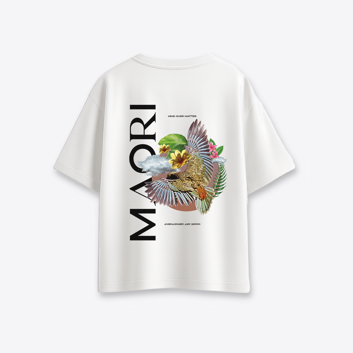 Polera MAORI Blanca Mind Over Matter