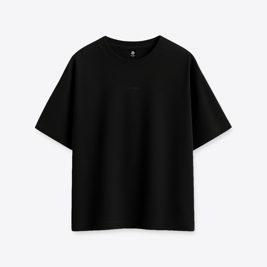 Polera MAORI Negra Dismissed Total