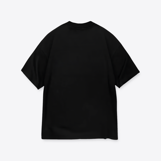Polera MAORI Negra Chrome Orbit