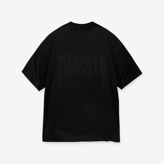 Polera MAORI Negra Shadow