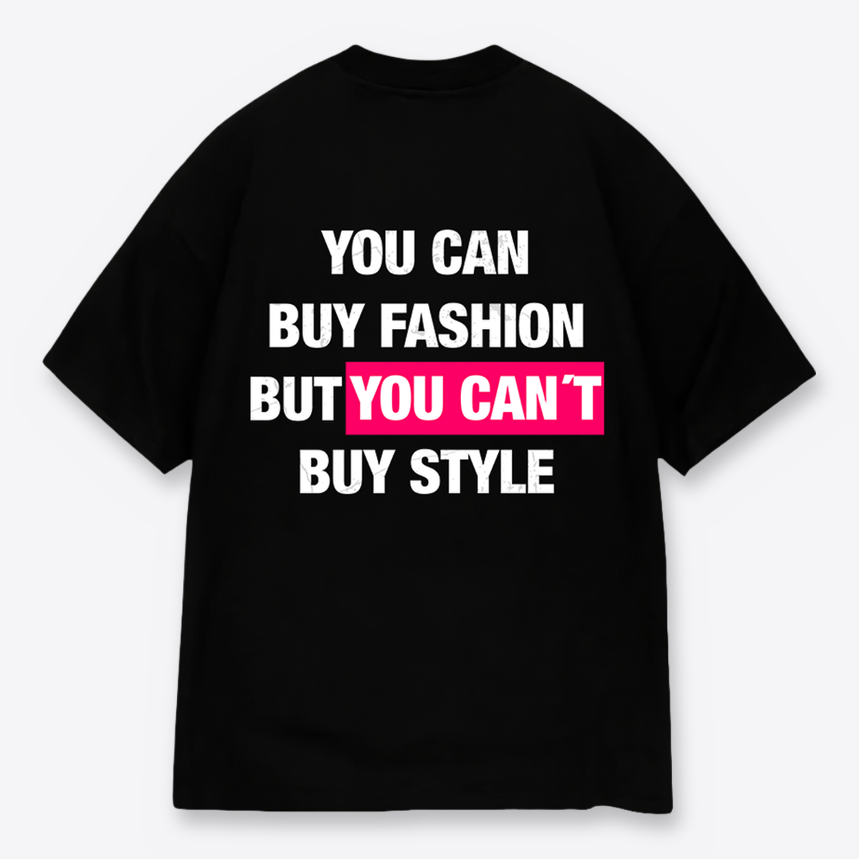Polera MAORI Negra You Can't Buy Style